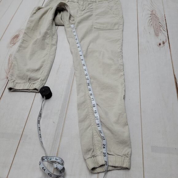 Frank & Eileen Jameson linen flax utility jogger pants relaxed chino minimalist - Picture 3 of 9